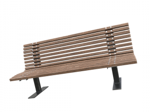 station bench10 3D Model
