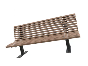 station bench10 3D Model