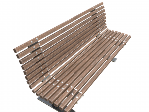 station bench10 3D Model