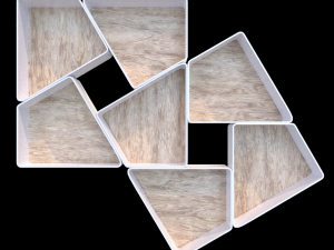 shelve 4 3D 模型