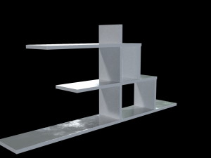 shelve6 3D 모델