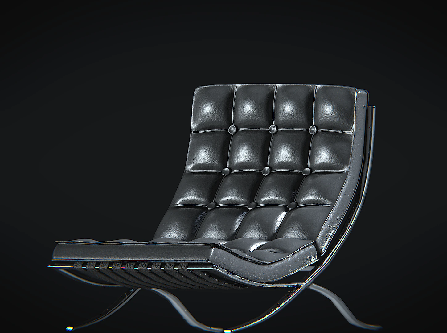 barcelonachair01 3D Model .c4d .max .obj .3ds .fbx .stl .blend