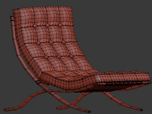 barcelonachair01 3D Model
