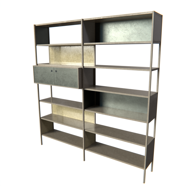 shelve14 3D मॉडल .c4d .max .obj .3ds .fbx .stl .blend