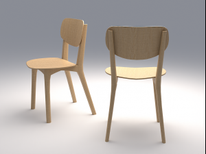 chairs02 3D 모델