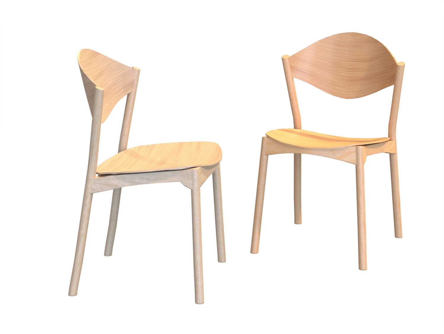 chair3 3D Model .c4d .max .obj .3ds .fbx .stl .blend 