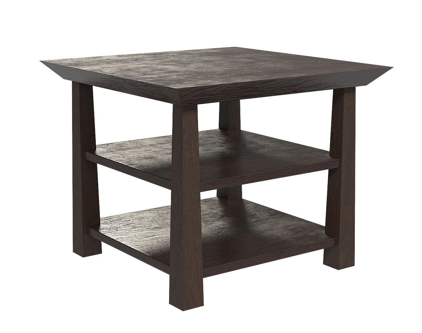 stool small 3D Model .c4d .max .obj .3ds .fbx .stl .blend 