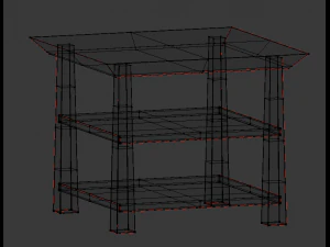 stool small 3D Model