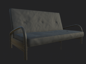 sofa gameready Model 3D