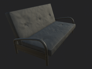 sofa gameready Model 3D
