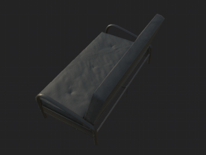 sofa gameready Model 3D