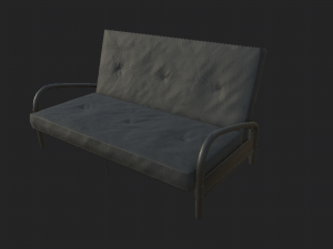 sofa gameready Model 3D