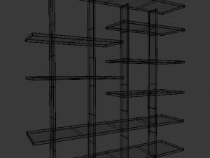 shelve16 3D 모델