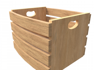 woodencrate2 3D-Modell