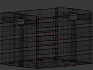 woodencrate2 3D Модель