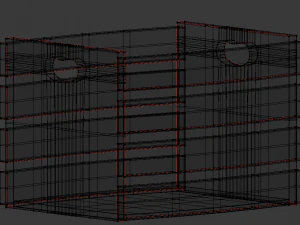 woodencrate2 3D Model