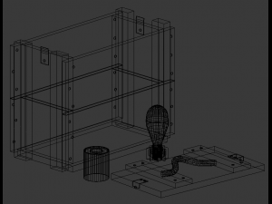 crate explosives 3D Model