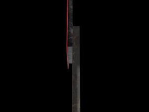 right reverse band roadsign 3D Model
