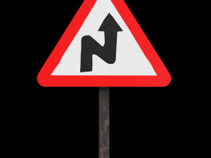 right reverse band roadsign 3D मॉडल