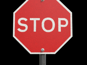 stop roadsign 3D-Modell