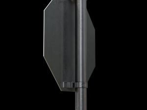 stop roadsign Model 3D