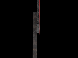 y intersaction roadsign 3D Model