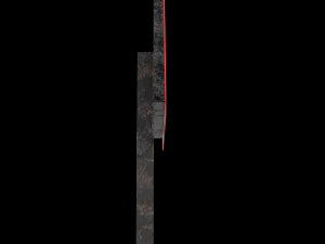y intersaction roadsign 3D Model