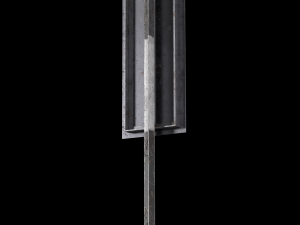 guarded level crossing roadsign 3D-Modell