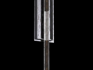 unguarded level crossing roadsign 3D Model