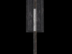 unguarded level crossing roadsign 3D Model