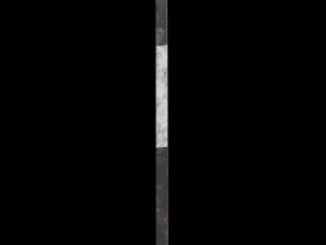left hairpin band roadsign 3Dモデル