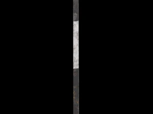 left hairpin band roadsign 3D Model