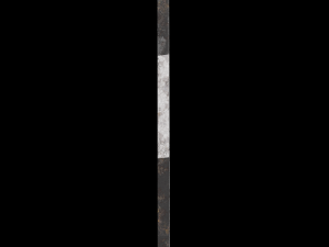 right hairpin band roadsign Modelo 3D