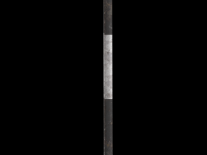 right hairpin band roadsign Modelo 3D