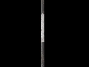 right hairpin band roadsign 3D Model
