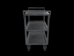 stainless steel heavy duty cart Modelo 3D