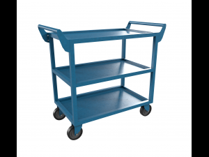 bluepaintedsteelcart 3D-Modell