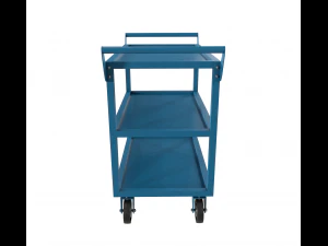 bluepaintedsteelcart 3D Model