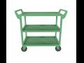 Realistic Cart Painted green 3D Model