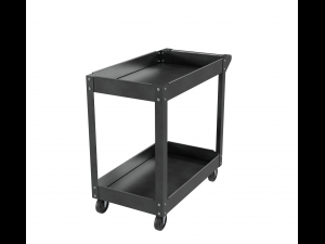 cart dark painted 3D Model