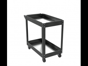 cart dark painted 3D Model