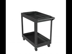 cart dark painted 3D Model