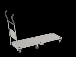 freight roughneck grey 3D Model