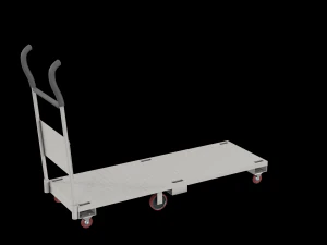 freight roughneck grey 3D Model
