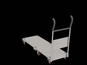 freight roughneck grey 3D Model