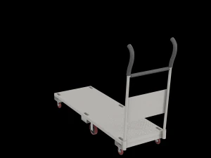 freight roughneck grey 3D Model