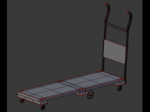 freight roughneck grey 3D Model
