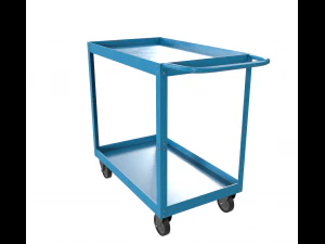 blue cart 3D Model