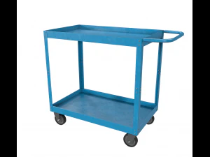 blue cart 3D Model