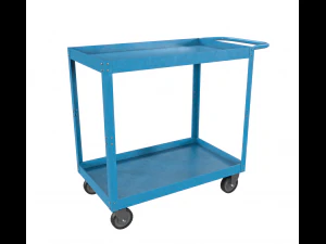 blue cart 3D Model